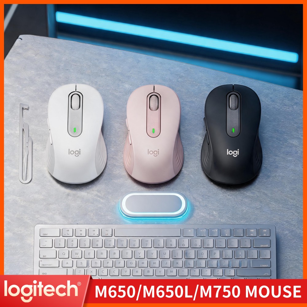 Logitech Home Cinema - Mouse Sem Fio Ergonômico Logitech M650