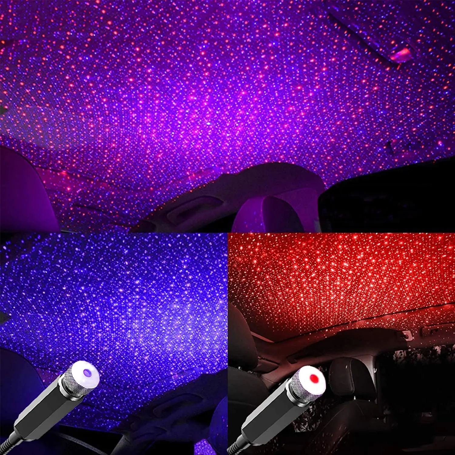 Projector Mount Ceiling - Luz Noturna Romântica LED Céu Estrelado