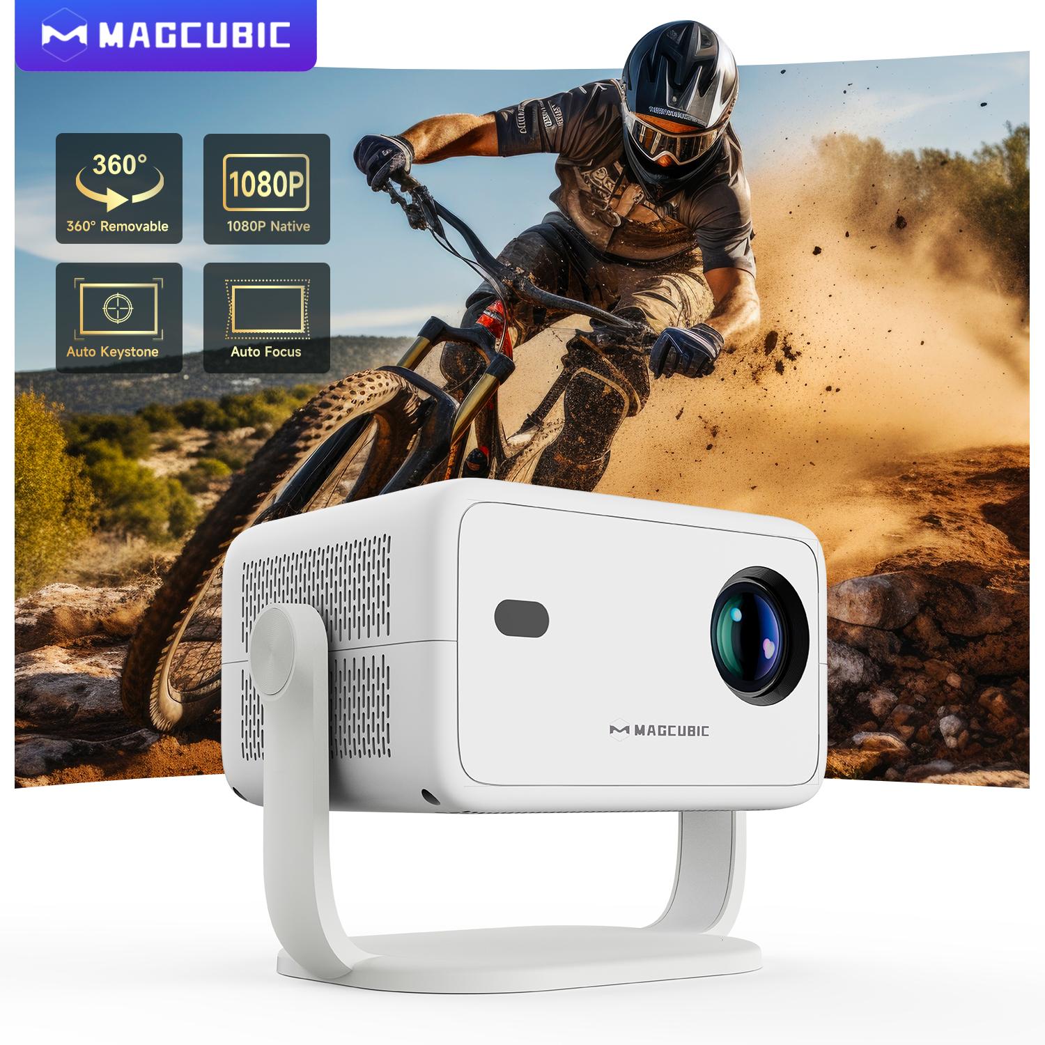 Home Cinema Mini - Projetor Magcubic 8K L018 650ANSI Native