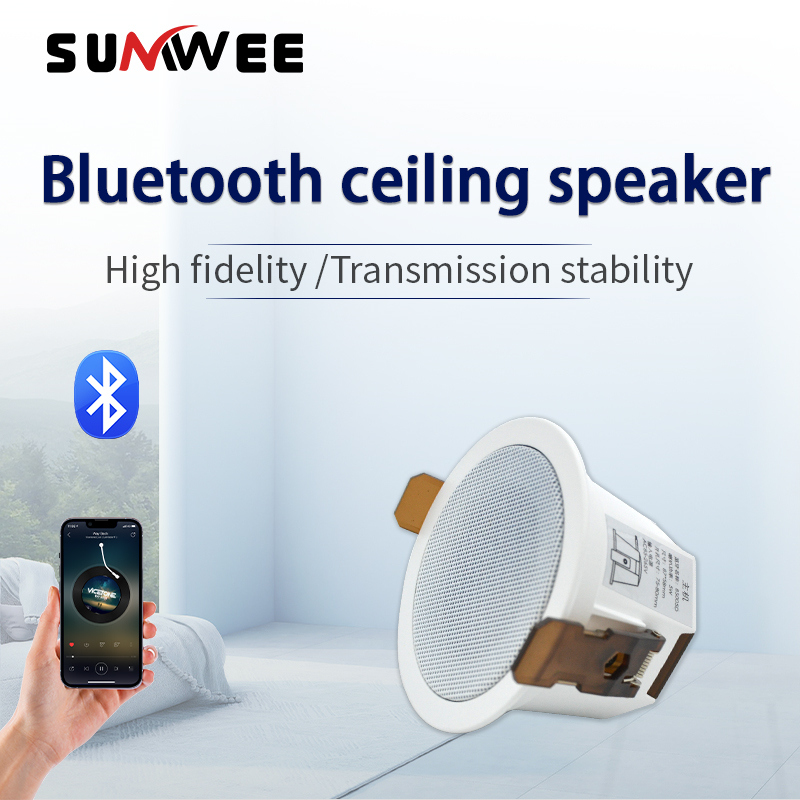 Home Cinema System - Mini Alto-falante Bluetooth de Teto, Caixas