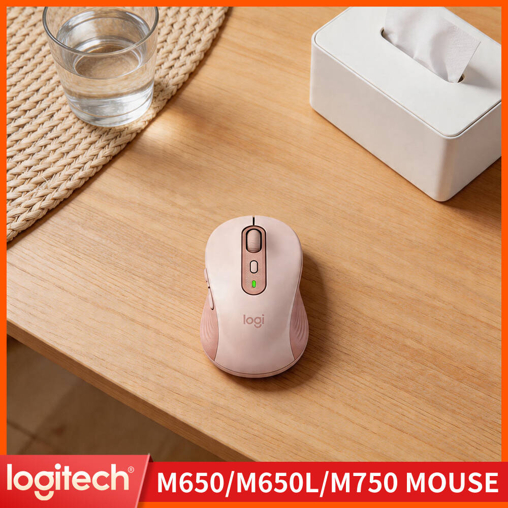 Logitech Home Cinema - Mouse Ergonômico Logitech M650/M650L - 5