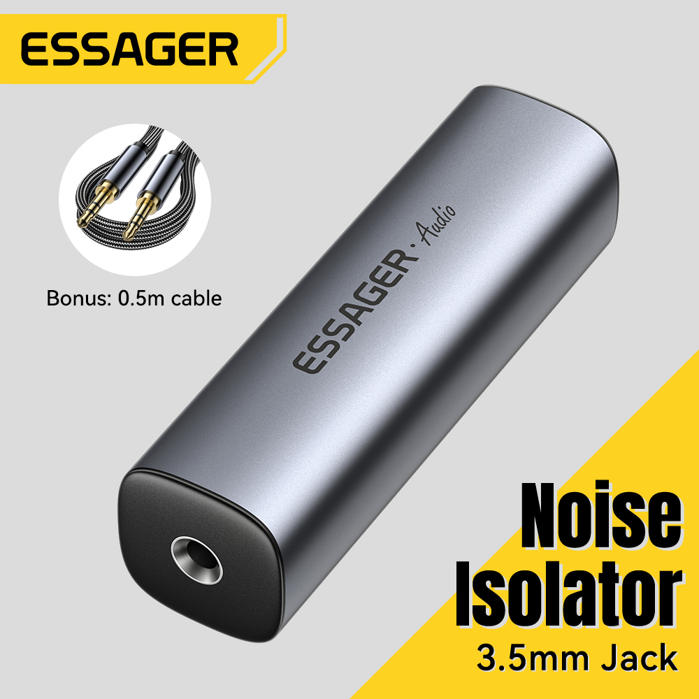 Home Cinema System - Essager 3.5mm aux filtro de ruído