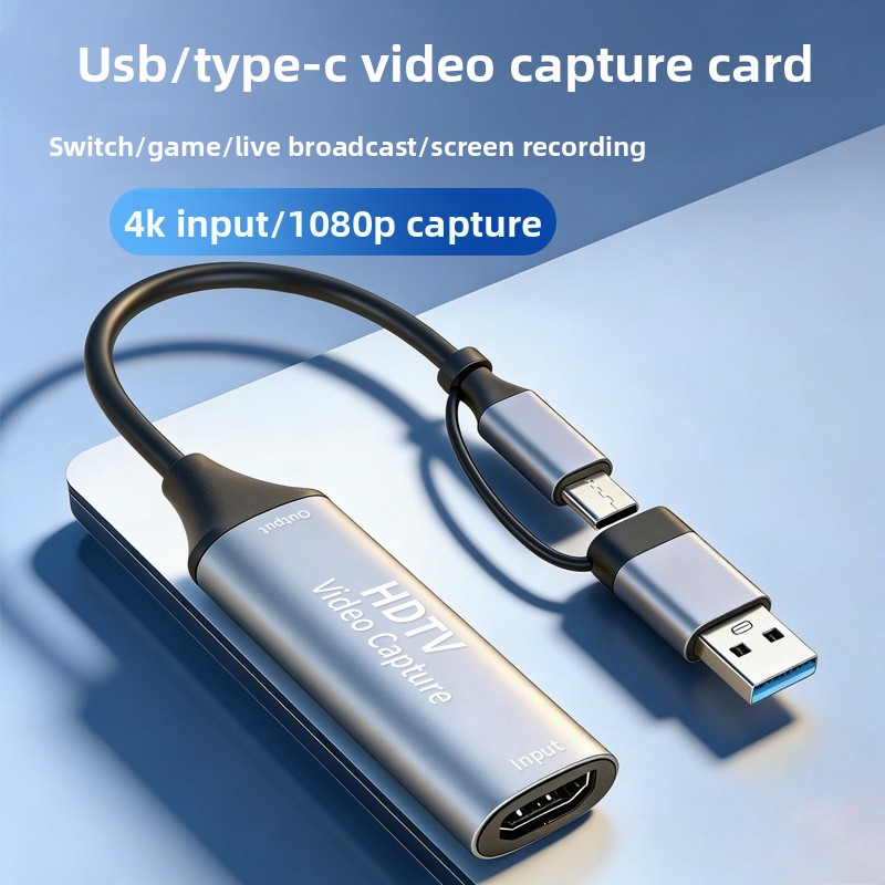 Home Cinema Usb - Placa de Captura MS2130 Tipo C