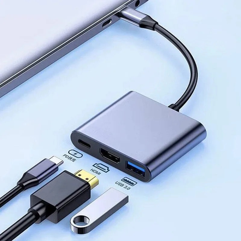 Home Cinema Usb - Usb c hub 3 em 1