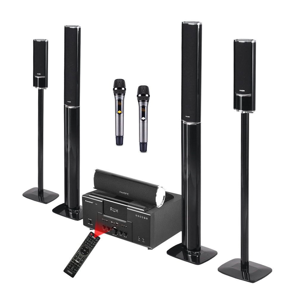 Home Cinema Xlr - 5.1 Surround Home Theater Sistema Karaokê