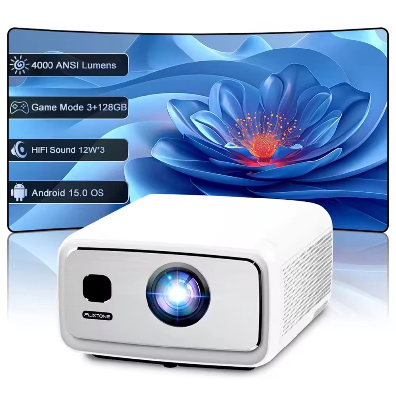 Home Cinema Mini - Projetor D10S 4K com Chip V660