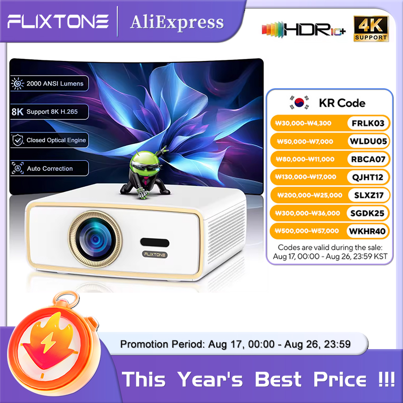 Home Cinema Mini - Projetor Portátil Flixtone E900 MINI para