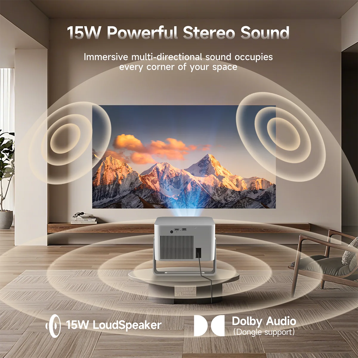 Projetor Magcubic HY350GTV com - Home Cinema Mini avaliação e preço