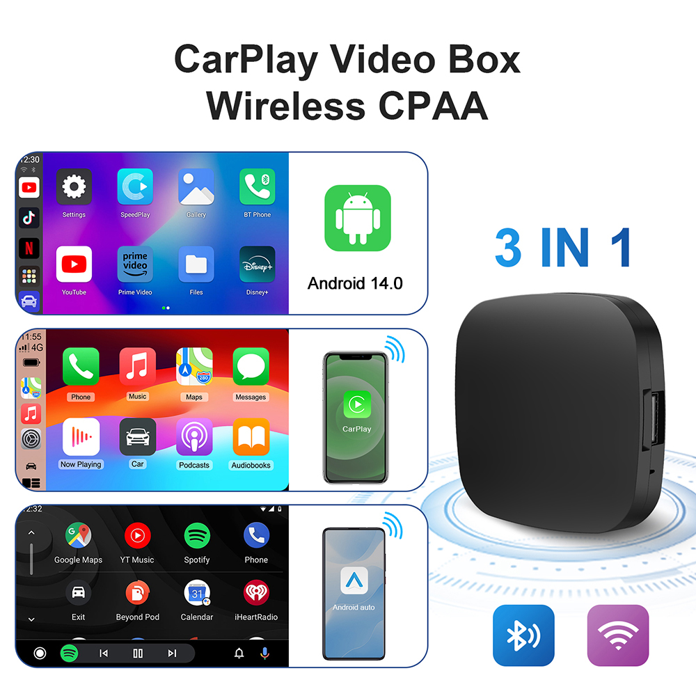 2026 Android13 CarPlay Ai Box  - Home Cinema Youtube avaliação e preço