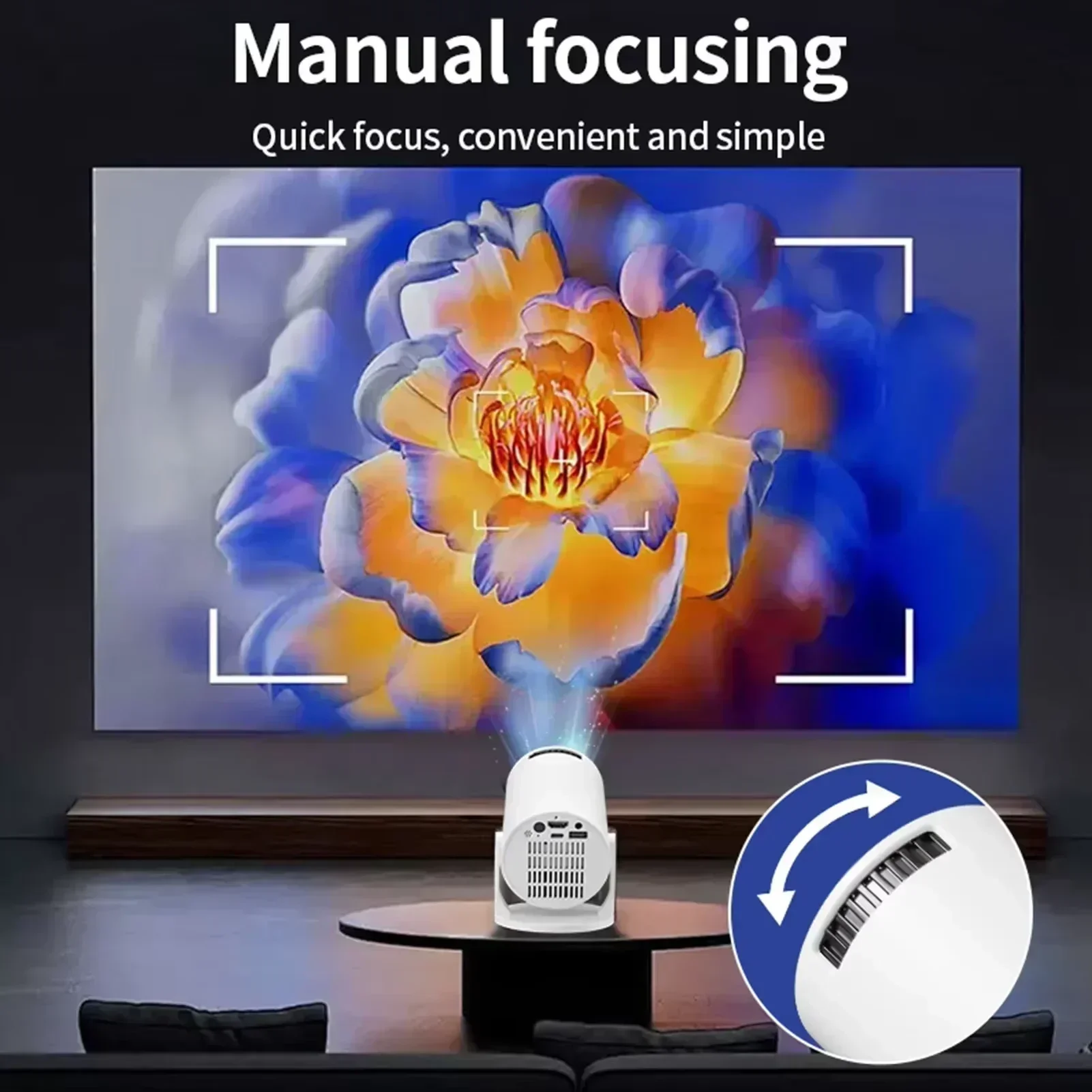 Novo Projetor Inteligente Mini - Home Cinema Mini avaliação e preço