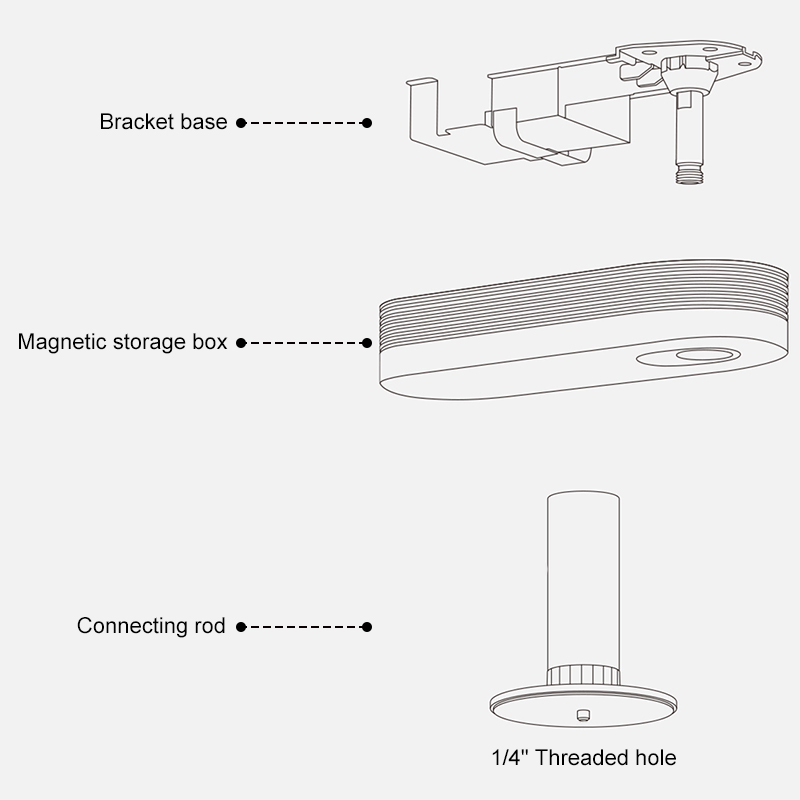 Suporte de Teto para Projetor  - Projector Mount Ceiling avaliação e preço