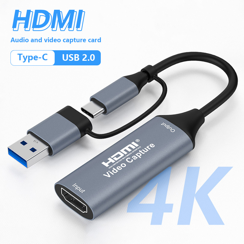 4k 2 em 1 usb 2.0 placa de cap - Home Cinema Usb avaliação e preço