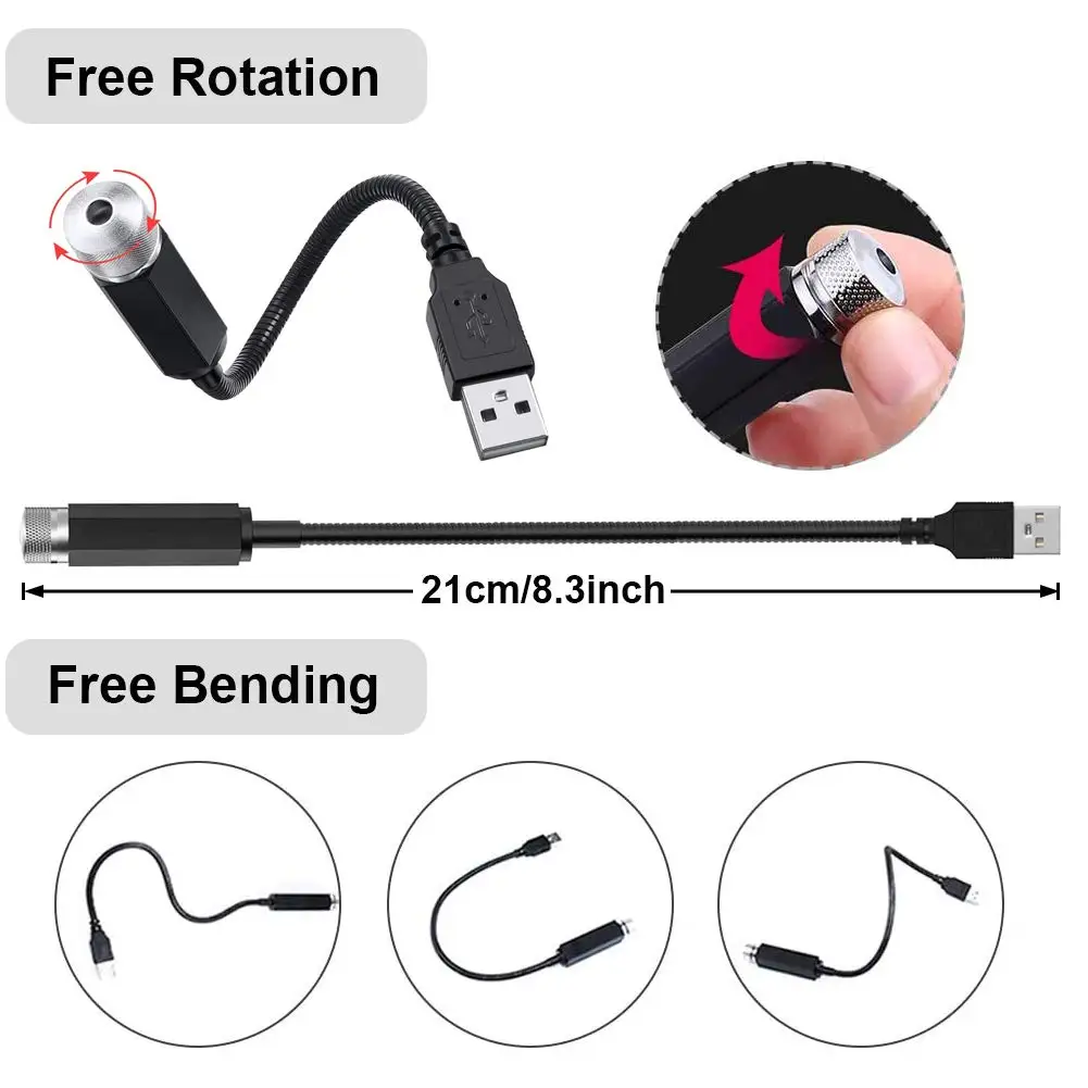 Luz Noturna Romântica LED Céu  - Projector Mount Ceiling avaliação e preço