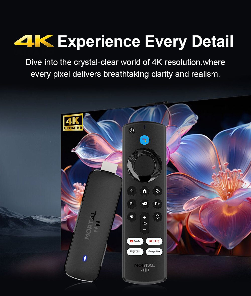 Android TV Stick Mortal Q8 Ver - Home Cinema Youtube avaliação e preço