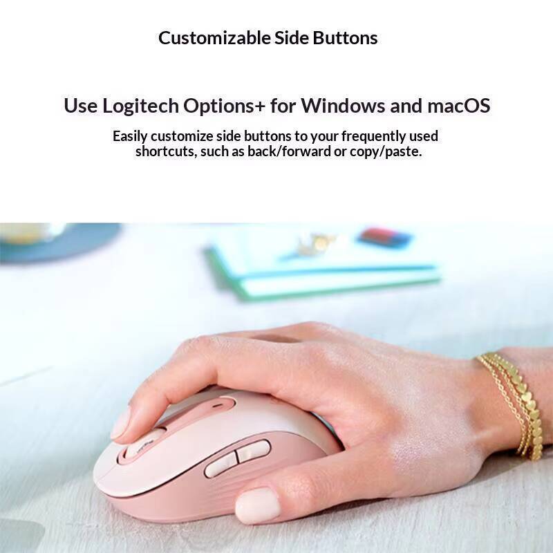 Mouse Ergonômico Logitech M650 - Logitech Home Cinema avaliação e preço