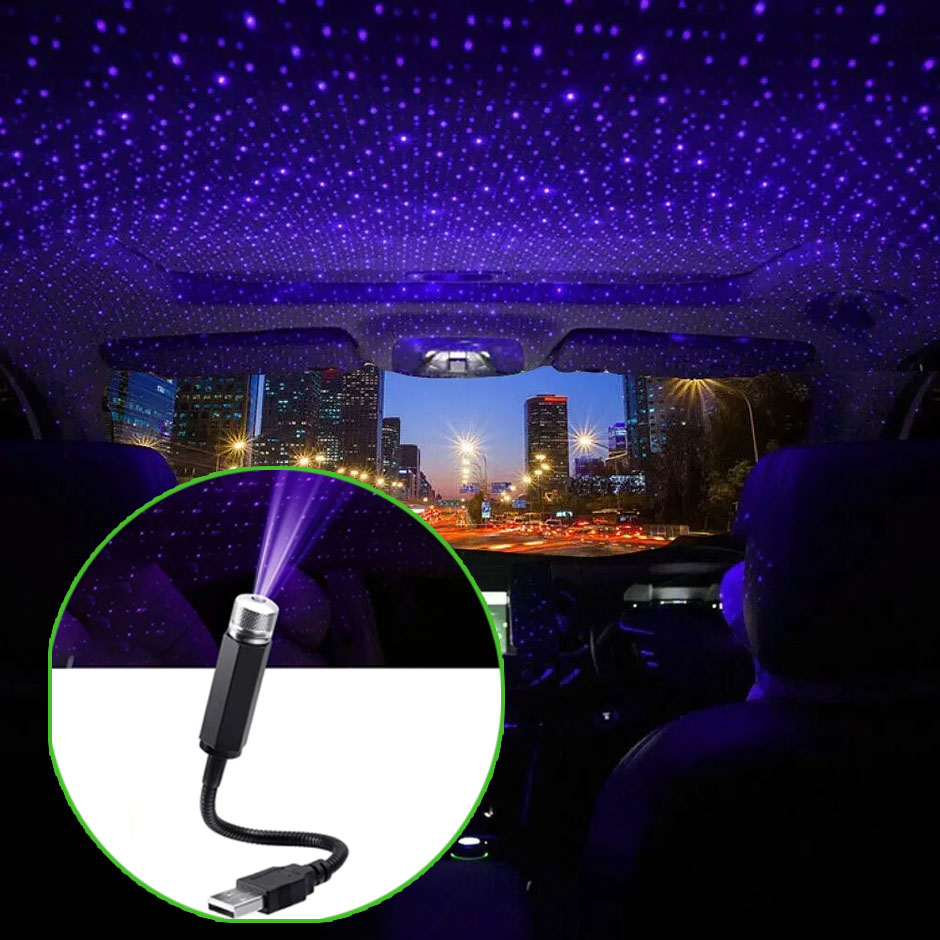 Luz Noturna LED Mini Carro QXN - Projector Mount Ceiling avaliação e preço