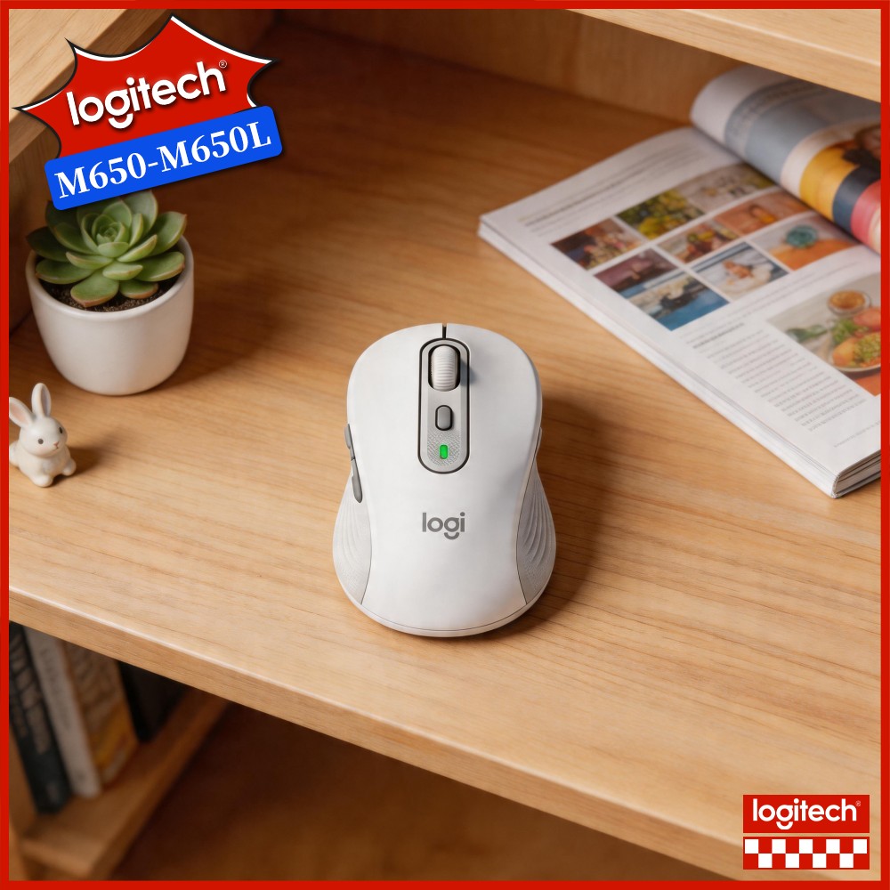 Mouse Logitech M650/M650L Sign - Logitech Home Cinema avaliação e preço