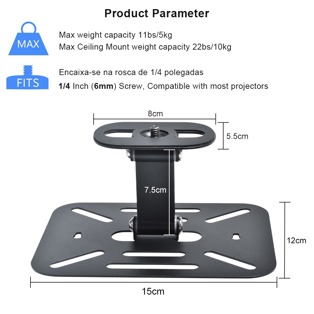 Suporte de projetor para home  - Projector Mount Ceiling avaliação e preço