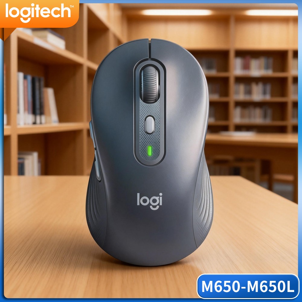 Mouse Sem Fio Logitech M650/M6 - Logitech Home Cinema avaliação e preço