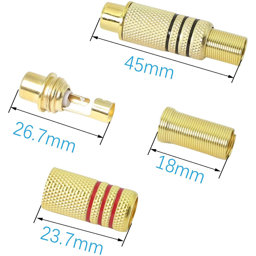 Conector de Áudio e Vídeo RCA  - Home Cinema System avaliação e preço