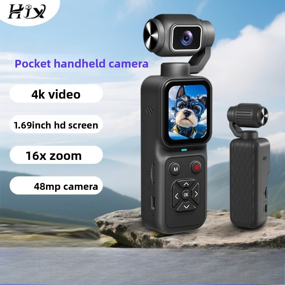 Câmera de Vlogging 4K HJD-09 1 - Home Cinema Youtube avaliação e preço